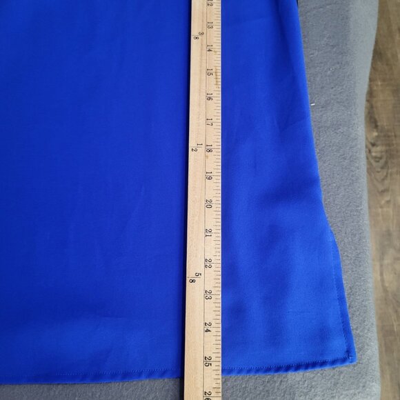 Brixon Ivy Shirt Womens Medium Royal Blue Black Sleeveless Round Neck - Picture 9 of 9